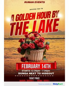 Golden Hour by the Lake