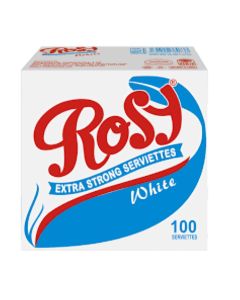 Rosy serviettes 100pcs